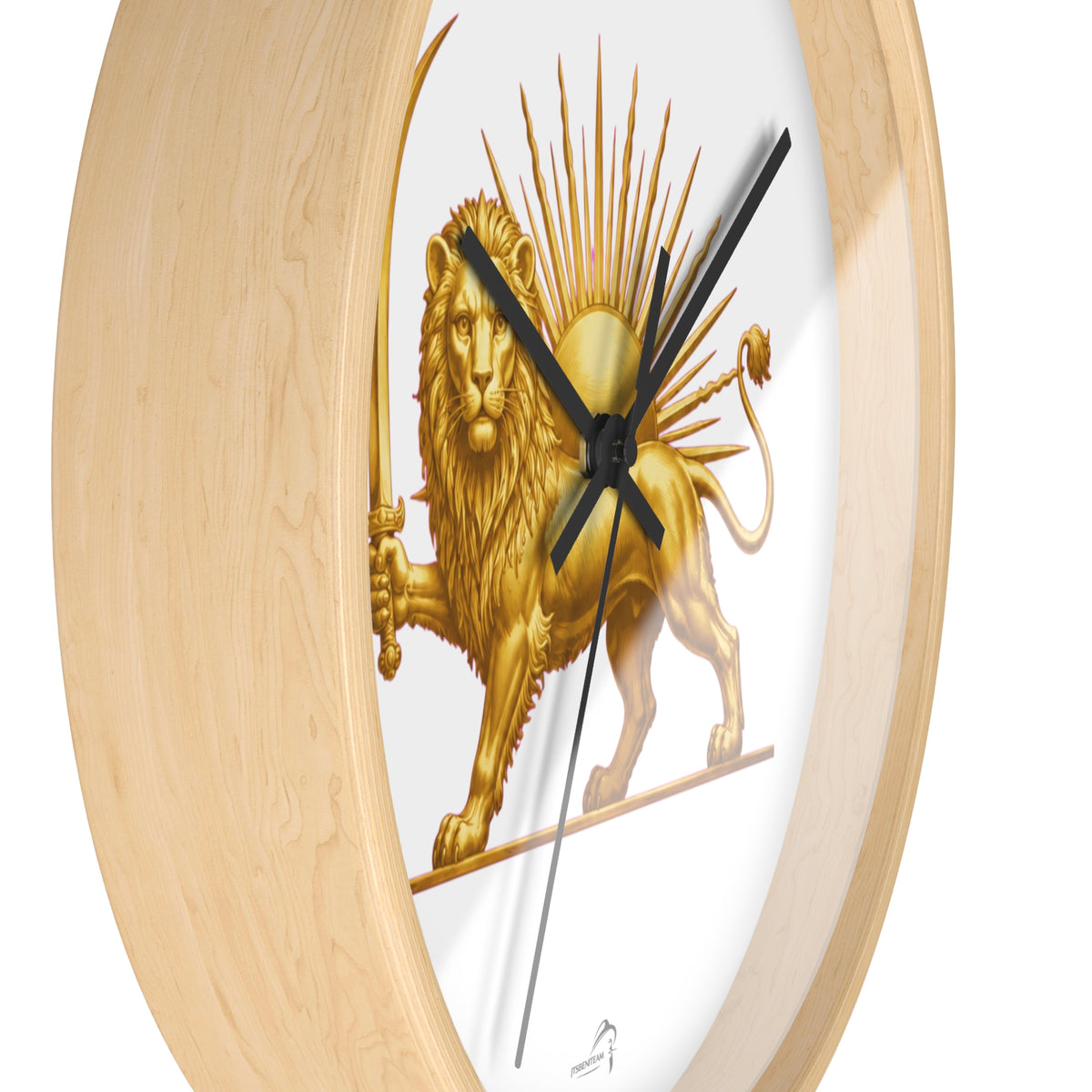 ItsBeniTeam™ | Lion & Sun – Legacy of Persia Wall Clock