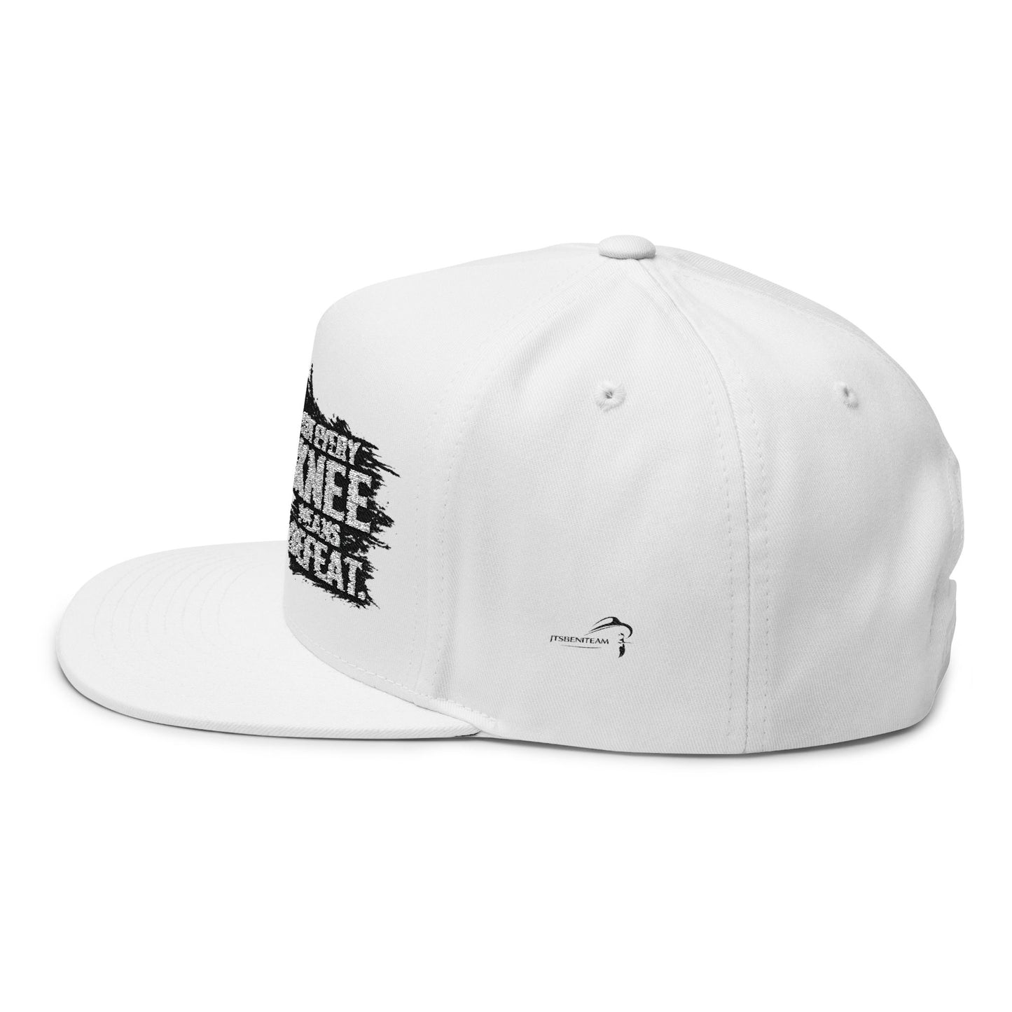 Not Every Knee Means Defeat | Embroidered Flat Bill Trucker Cap