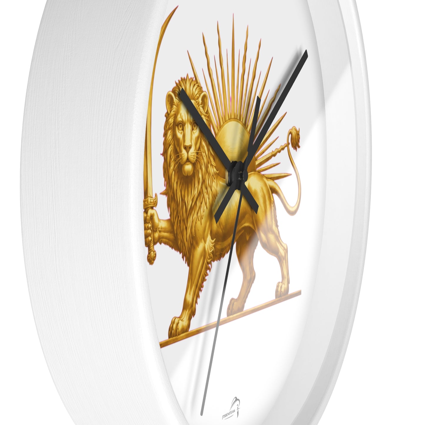 ItsBeniTeam™ | Lion & Sun – Legacy of Persia Wall Clock