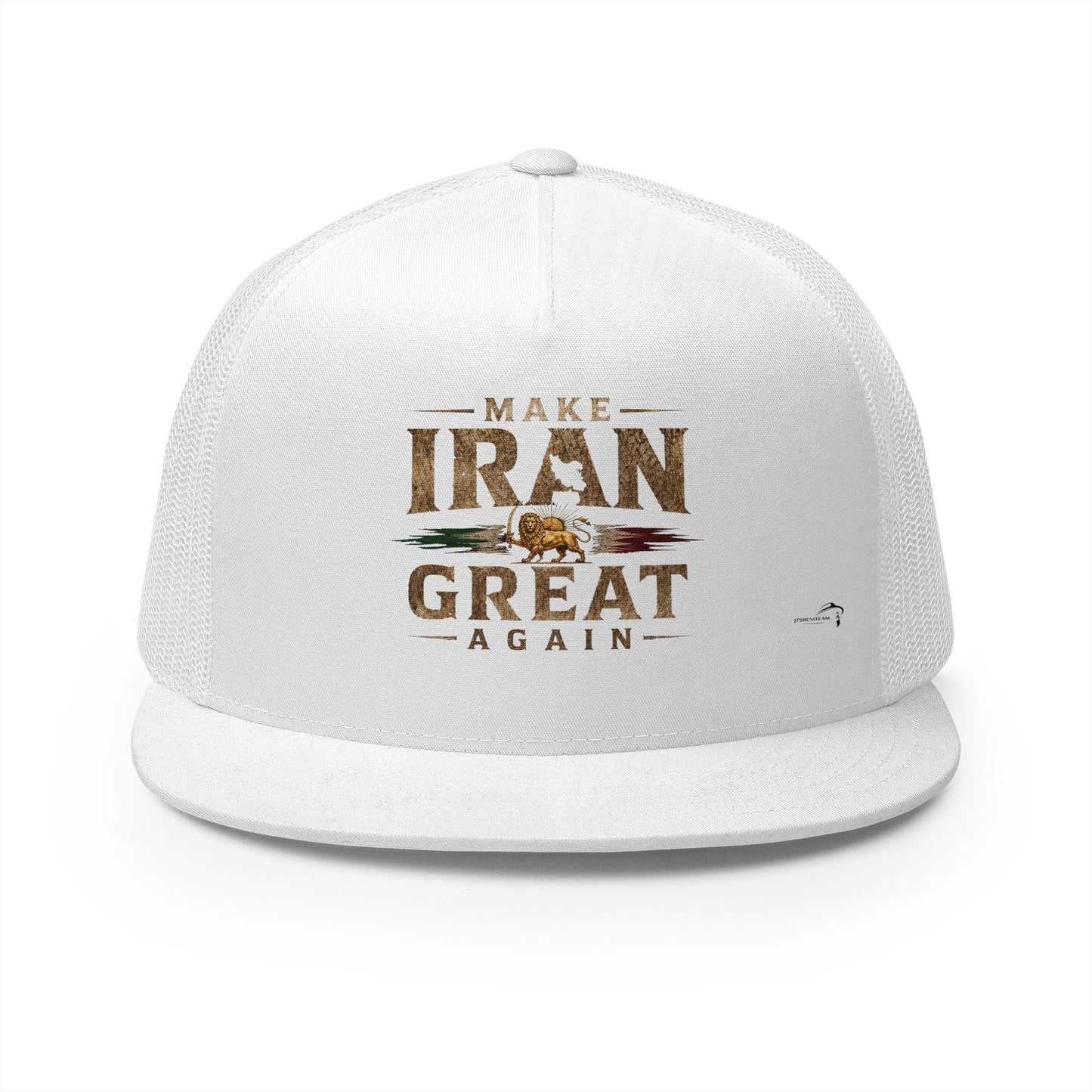 ItsBeniTeam™ | MIGA Collection – Make Iran Great Again Embroidered Yupoong 6606 Trucker Cap