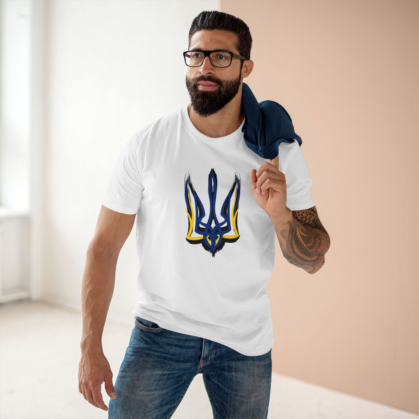 ItsBeniTeam™ | UKR Collection – Heritage Trident Premium Staple Tee