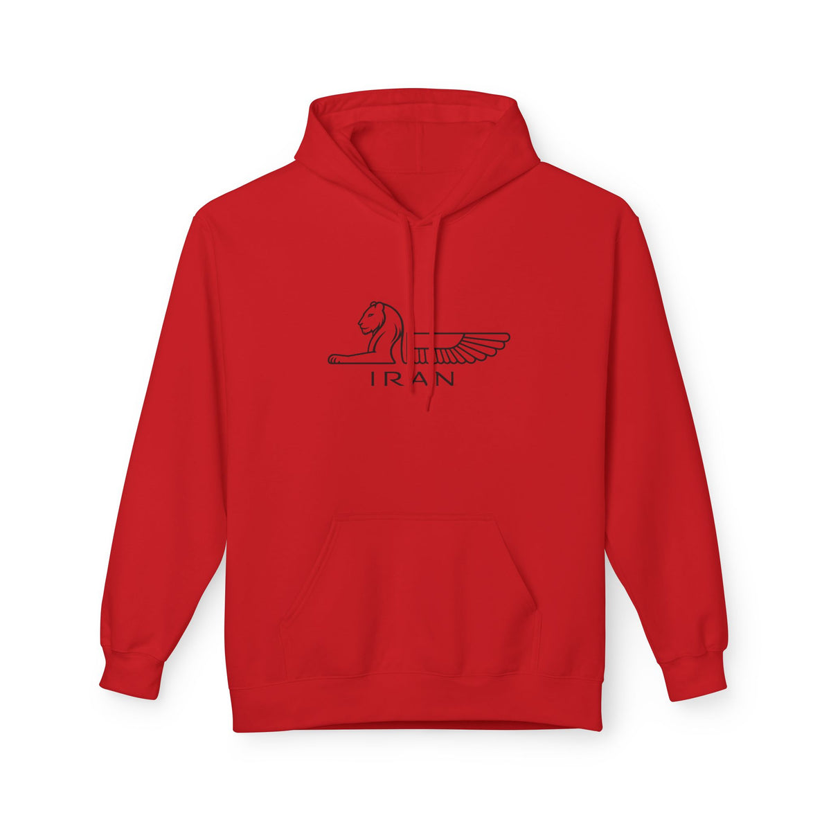 ItsBeniTeam™ | Lion of IRAN Hoodie – Minimal Persian Heritage Sweatshirt