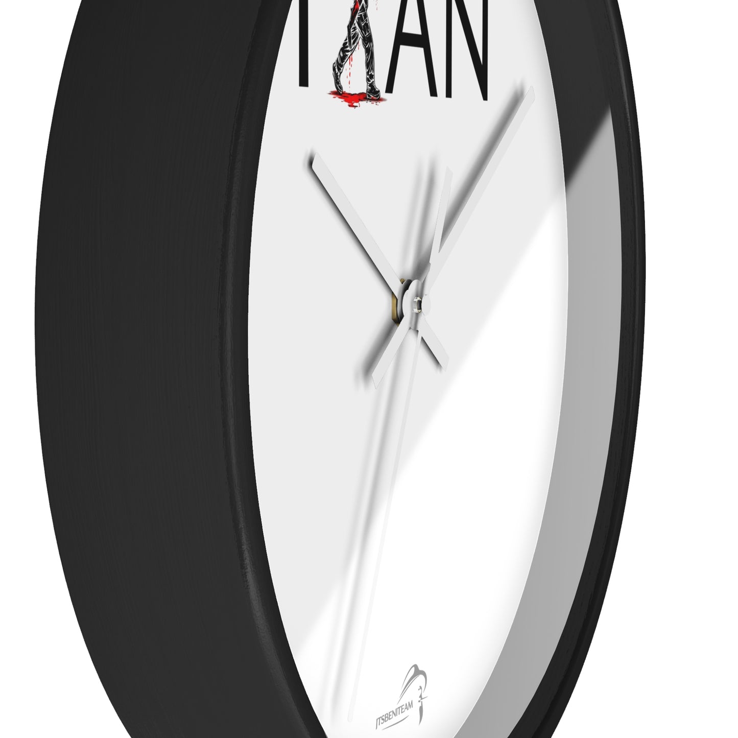 ItsBeniTeam™ | IAN – Time Carries Us Premium Wall Clock