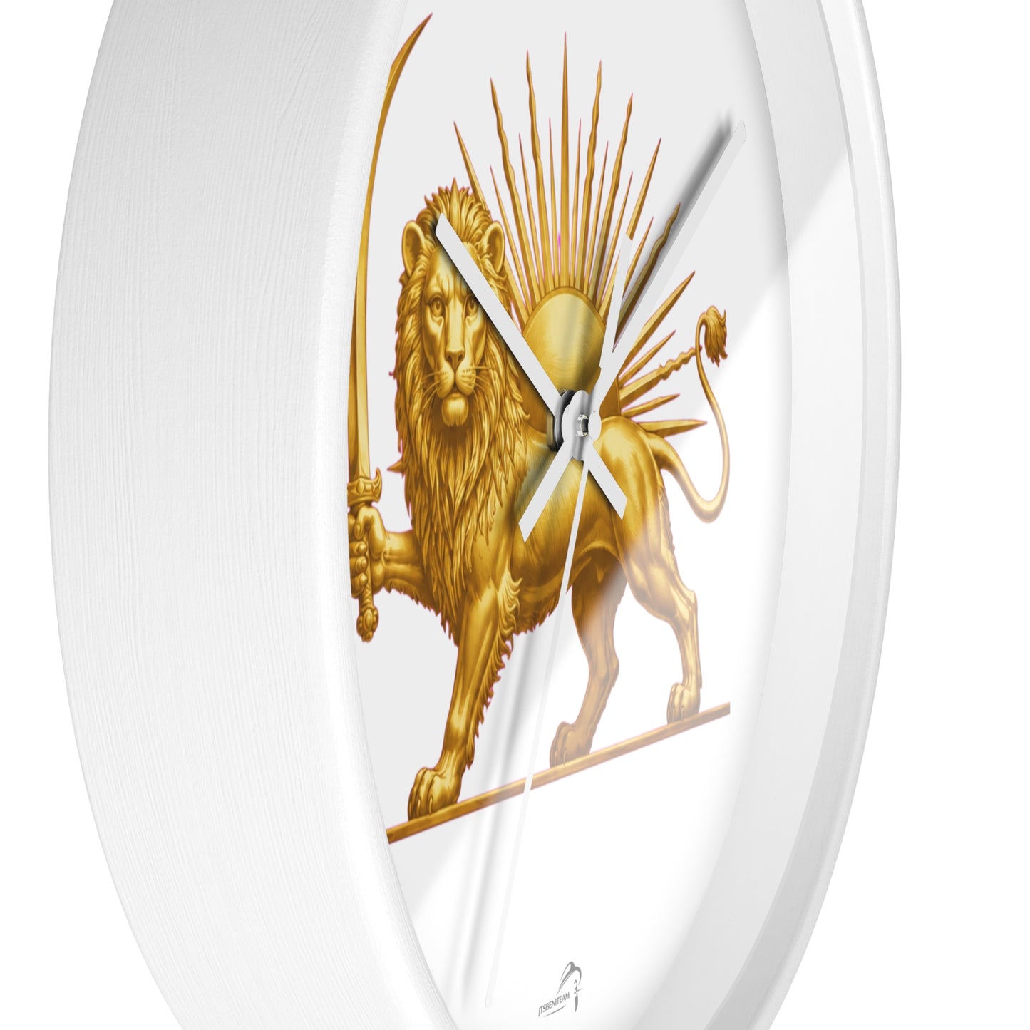 ItsBeniTeam™ | Lion & Sun – Legacy of Persia Wall Clock