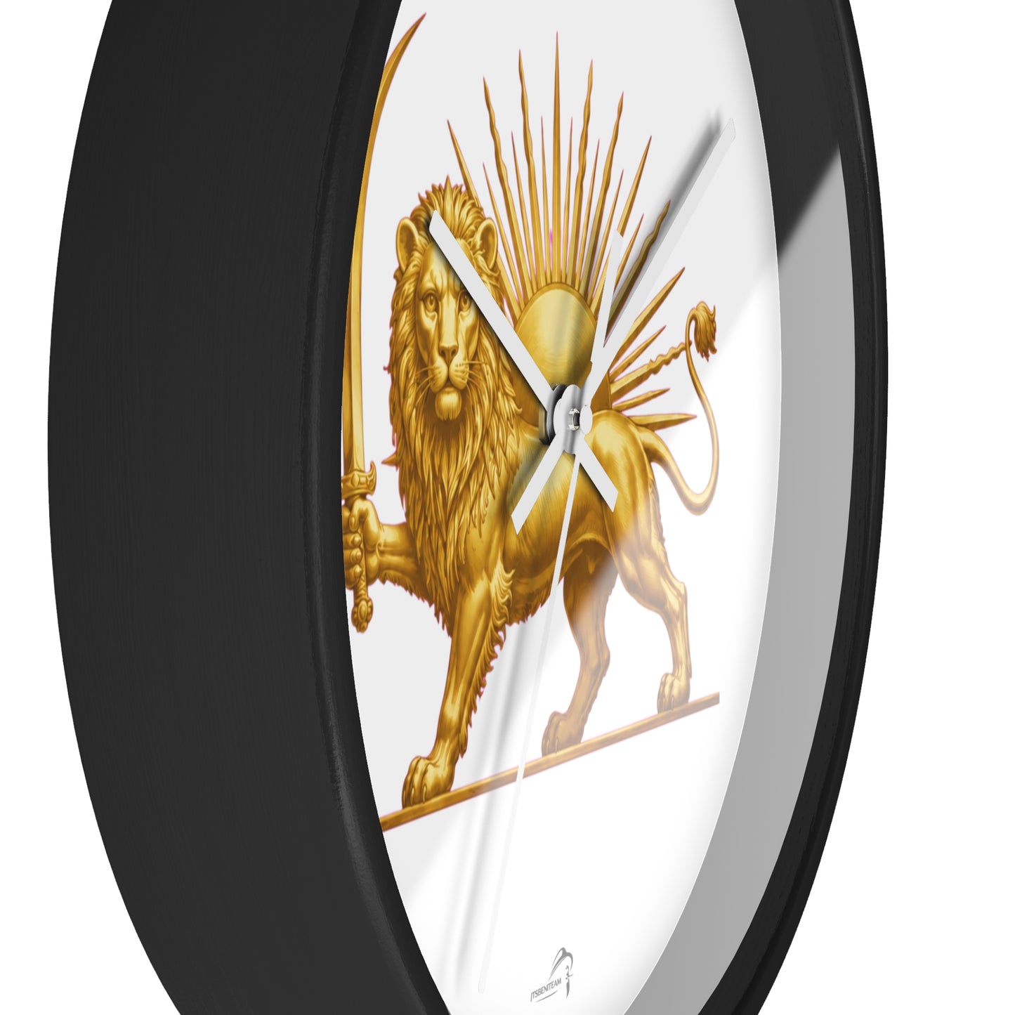 ItsBeniTeam™ | Lion & Sun – Legacy of Persia Wall Clock