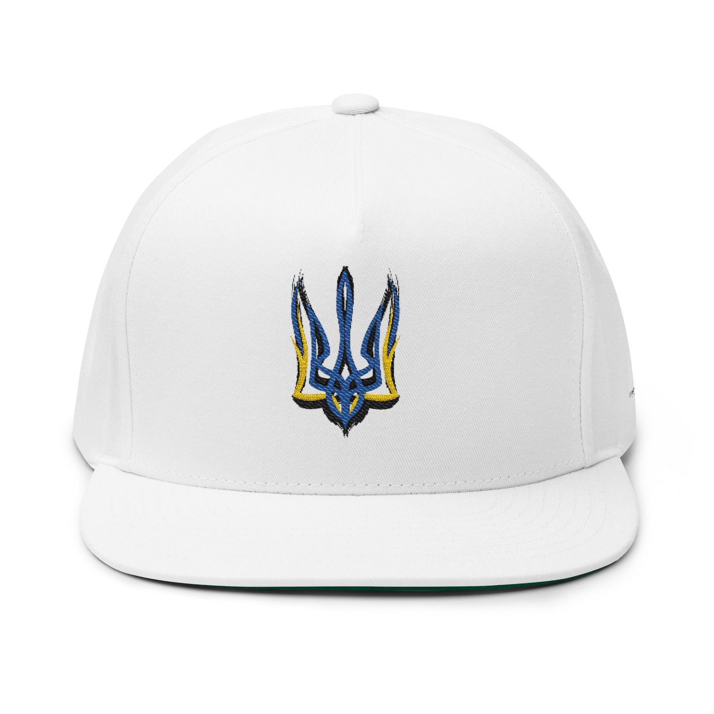 ItsBeniTeam™ | UKR Collection – Heritage Trident Embroidered Flat Bill Cap