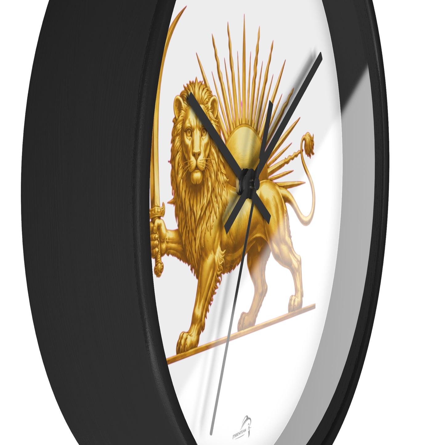 ItsBeniTeam™ | Lion & Sun – Legacy of Persia Wall Clock