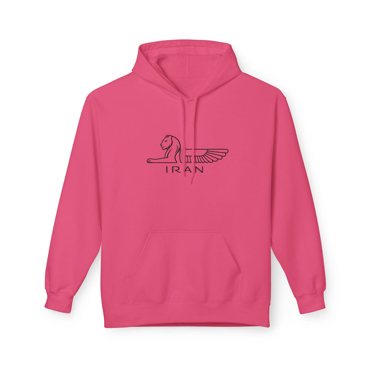 ItsBeniTeam™ | Lion of IRAN Hoodie – Minimal Persian Heritage Sweatshirt