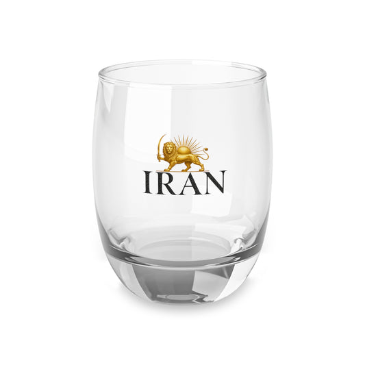 ItsBeniTeam™ Shir o Khorshid Heritage Whiskey Glass | Premium Stemless Crystal Tumbler