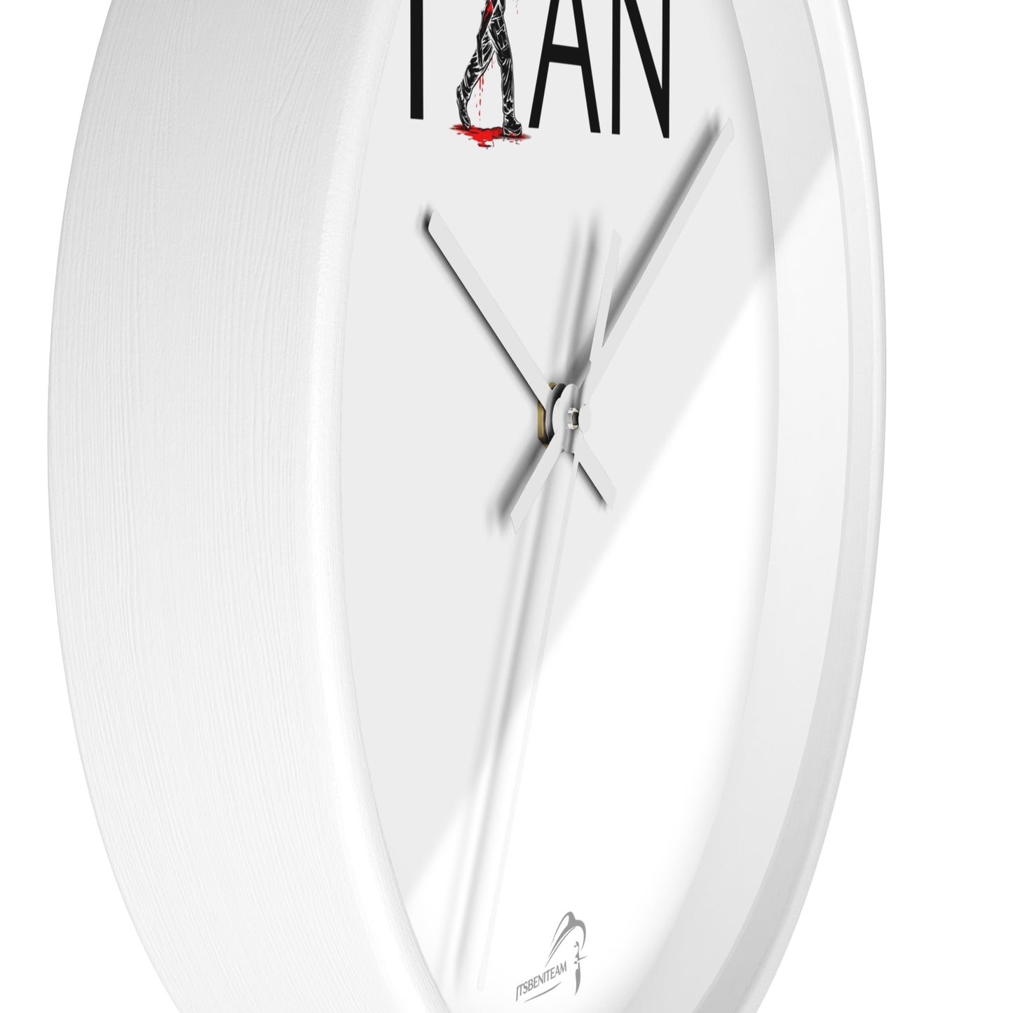 ItsBeniTeam™ | IAN – Time Carries Us Premium Wall Clock