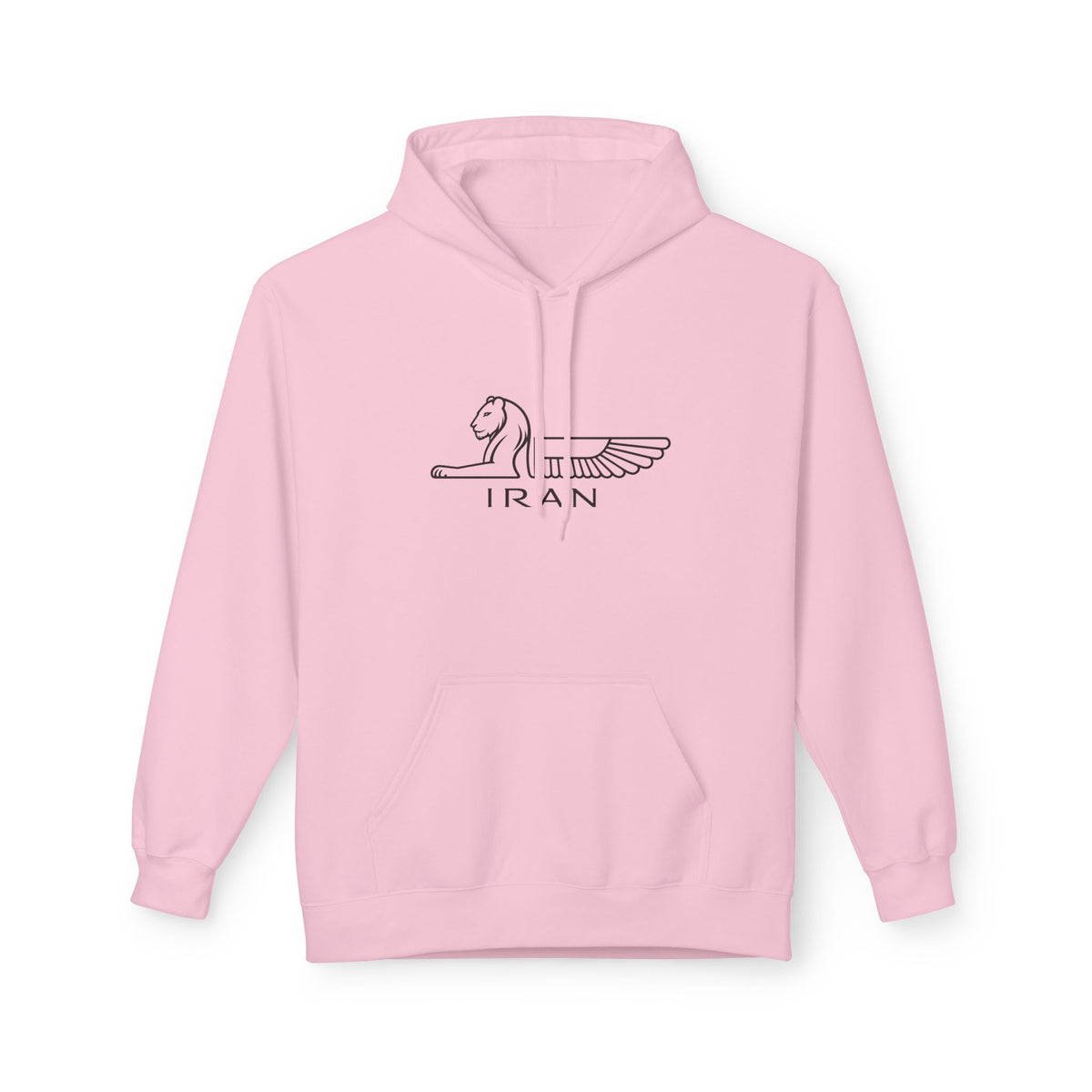 ItsBeniTeam™ | Lion of IRAN Hoodie – Minimal Persian Heritage Sweatshirt