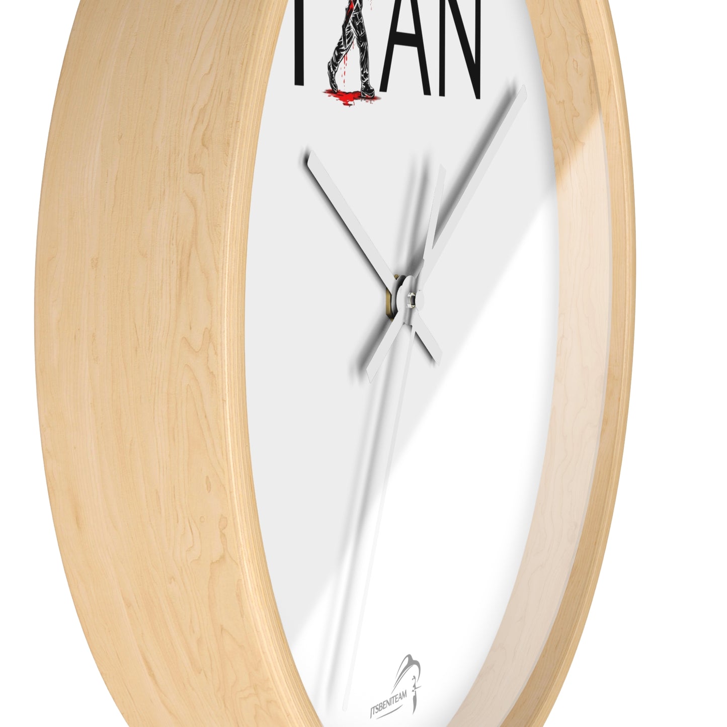 ItsBeniTeam™ | IAN – Time Carries Us Premium Wall Clock
