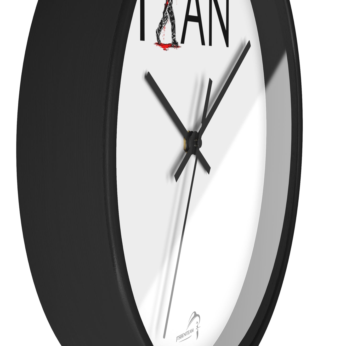 ItsBeniTeam™ | IAN – Time Carries Us Premium Wall Clock